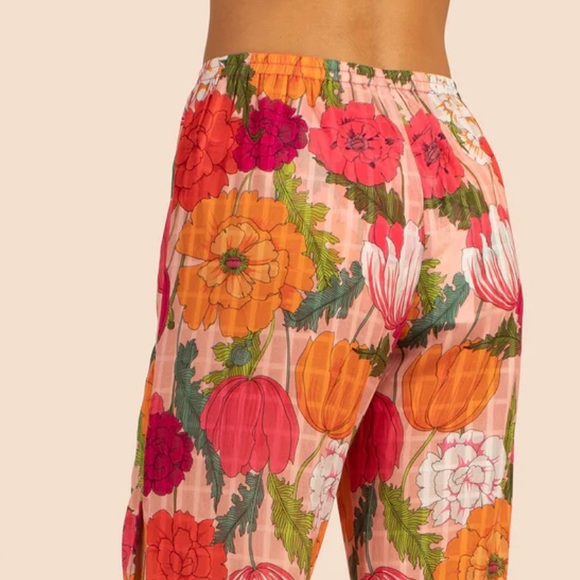 Trina Turk SUNNY BLOOM SLIT PANT size M, NWT - Picture 6 of 9
